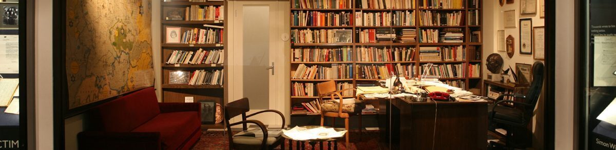 Simon Wiesenthal Center Office Exhibit at the Museum of Tolerance Los Angeles. Photo Courtesy: Museum of Tolerance